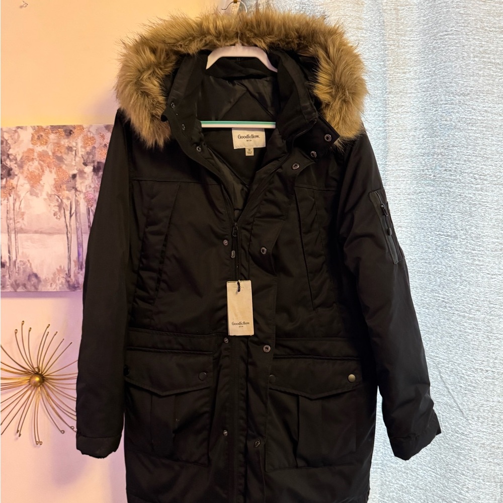 Goodfellow & Co Black Quilted Jacket